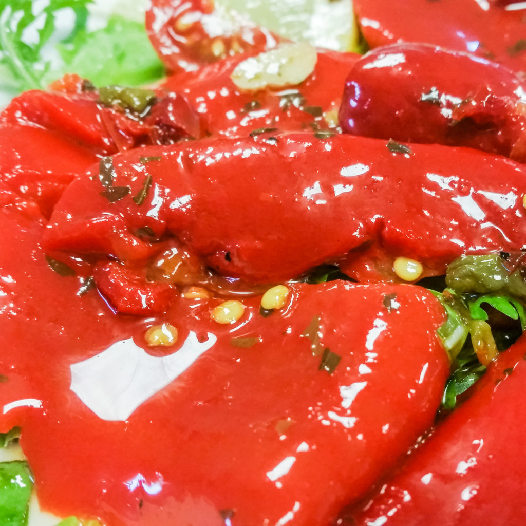 Gegrillte Paprika