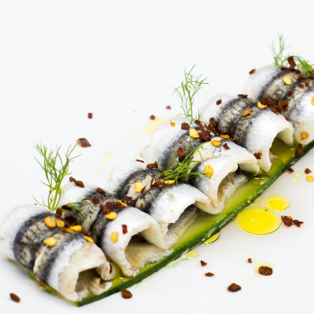 Scharfe Sardellenfilets